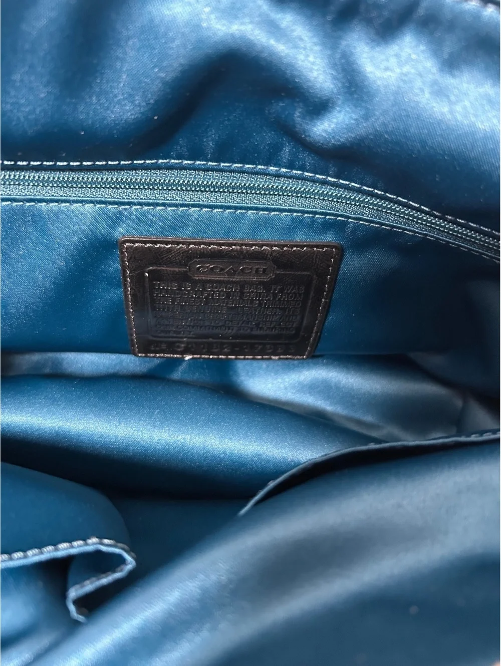 Coach satchel bag